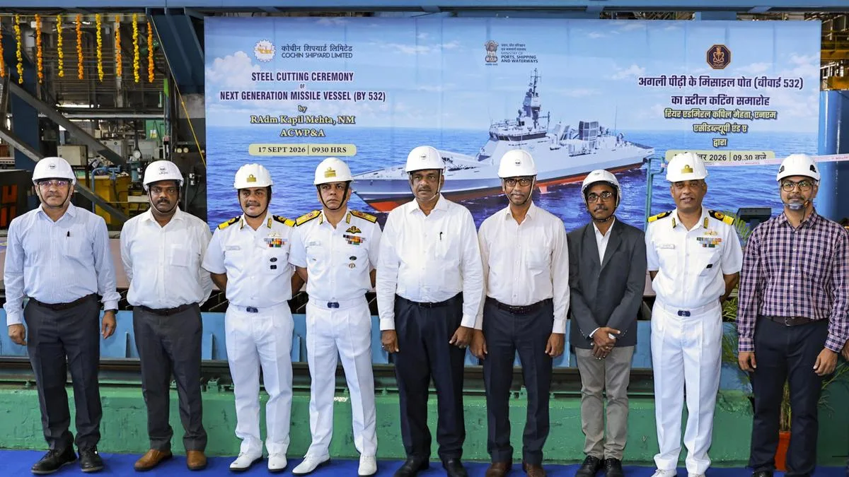 CSL lays keel for Navy’s next-gen missile vessels