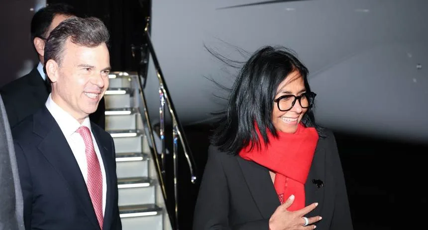 EN VIDEO: Delcy Rodríguez llegó a Nueva York, se reunirá con Trump y participará en la asamblea de la ONU