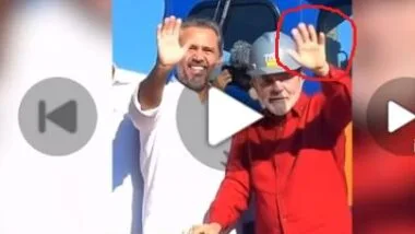 Lula “recupera” dedo da mão esquerda em vídeo publicado por petistas do Ceará