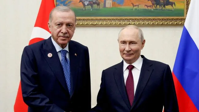 Встреча Путина и Эрдогана продлилась около 1,5 часа