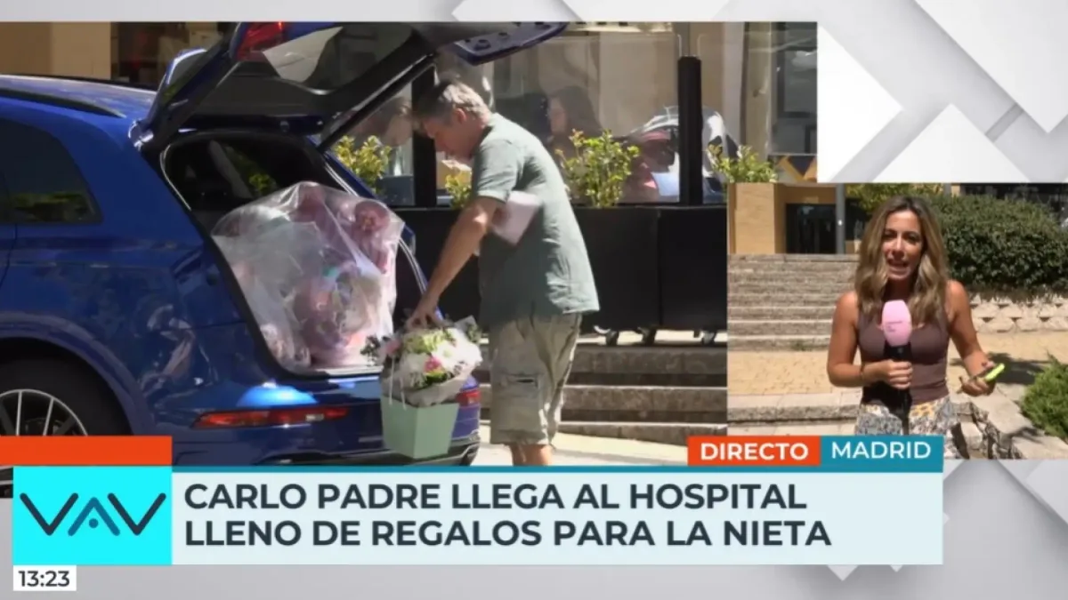 Carlo Costanzia padre confirma que Alejandra Rubio y Tessa recibirán el alta hoy: "No le he sacado parecido, pero es guapa"