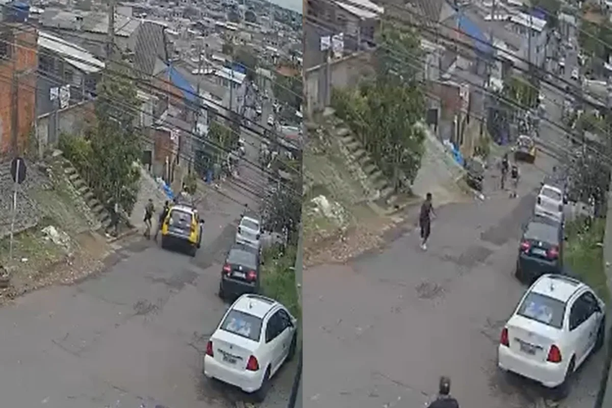 VÍDEO: viatura da PM desce ladeira sozinha durante abordagem em Curitiba