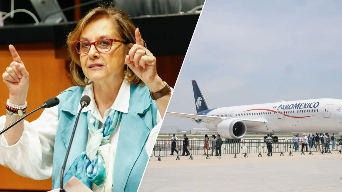 ‘Esta vez sí se pasaron’: Senadora Malú Mícher reclama a Aeroméxico por restringir el acceso a sus salas VIP