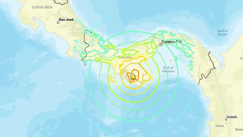 Sismo de magnitude 7.7 abala Panamá. Há risco de tsunamis