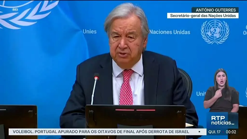 Guterres pede regras globais para travar riscos da IA