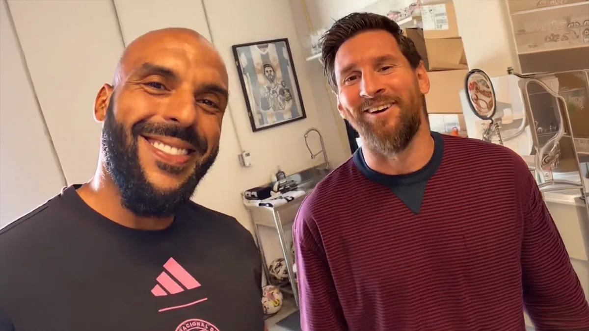 La sorpresiva aparición de Lionel Messi en el video que grabó su guardaespaldas para la boda de su hermana