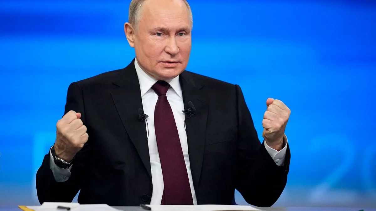 Russischer Angriffskrieg: Putin spricht bei Vormarsch in der Ukraine von Fortschritten