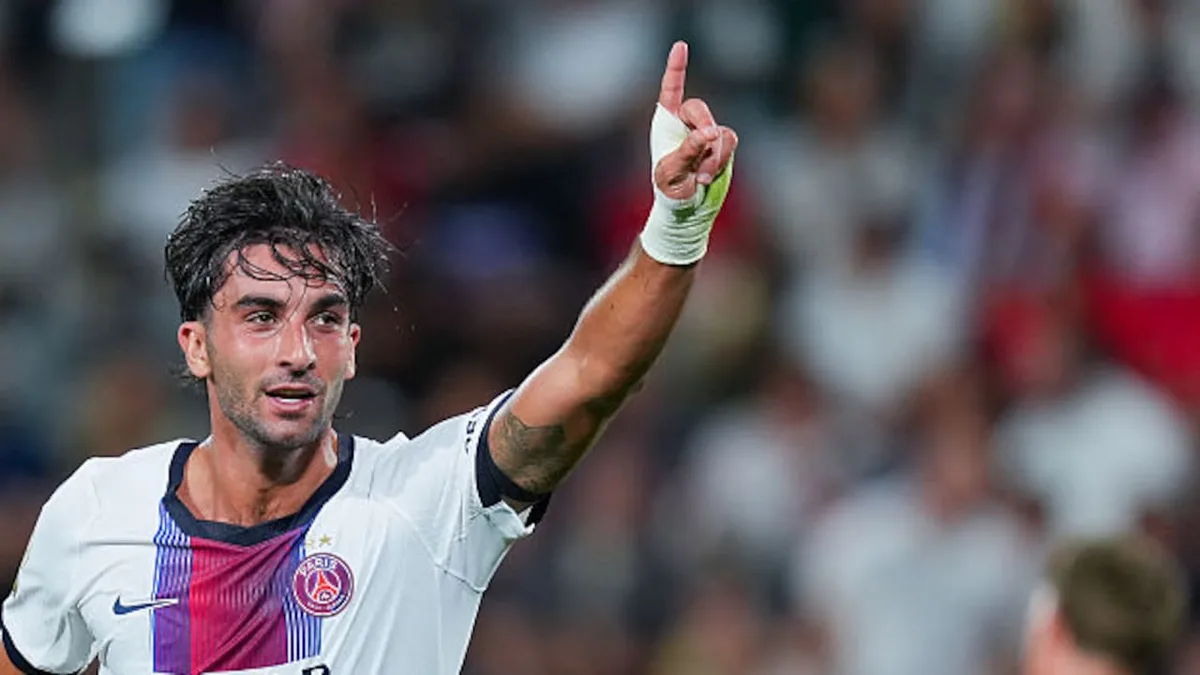 Spain's World Cup Hero Ferran Torres Saves PSG's Blushes At Rennes