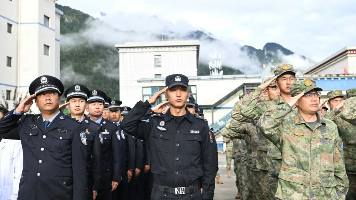 Chinesische Staatsmedien: Gedenkfeiern für Sturzflut-Opfer in Tibet abgehalten