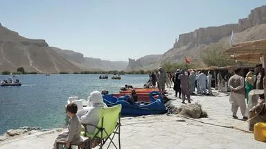 Afghanistan-Tourismus: Tretbootfahren bei den Taliban