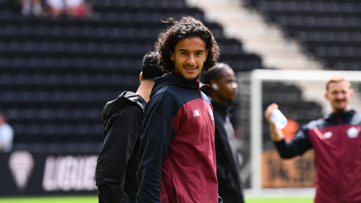 Mercato: le beau message d'adieu de Bouaddi pour Lille après son transfert à Manchester City