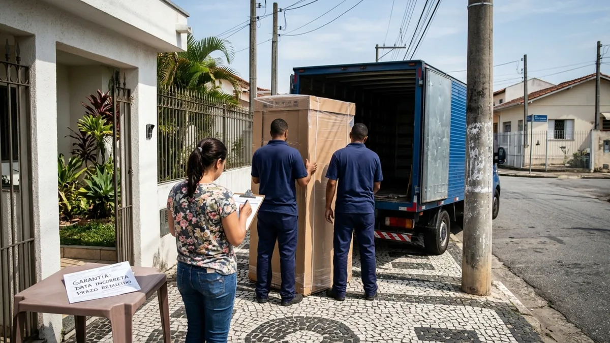 Loja promete geladeira em sete dias, entrega produto 46 dias depois e cliente descobre que garantia começou a contar antes mesmo de receber o eletrodoméstico