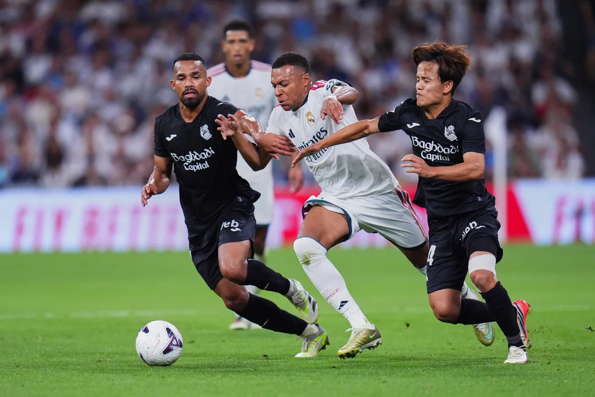 Real Madrid - Real Sociedad en directo | Remiro y Courtois evitan los primeros goles