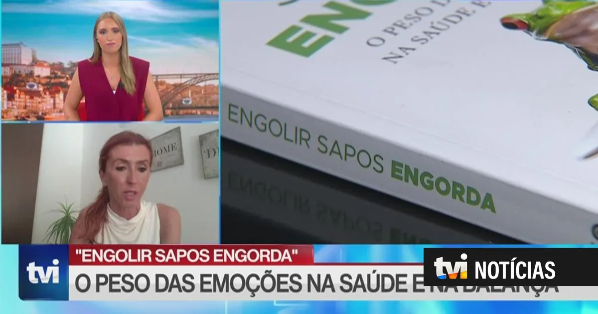 Engolir sapos engorda: novo livro chama a atenção para "o que nos faz comer". "Tudo o que engolimos de emoções acaba por programar como a máquina funciona"