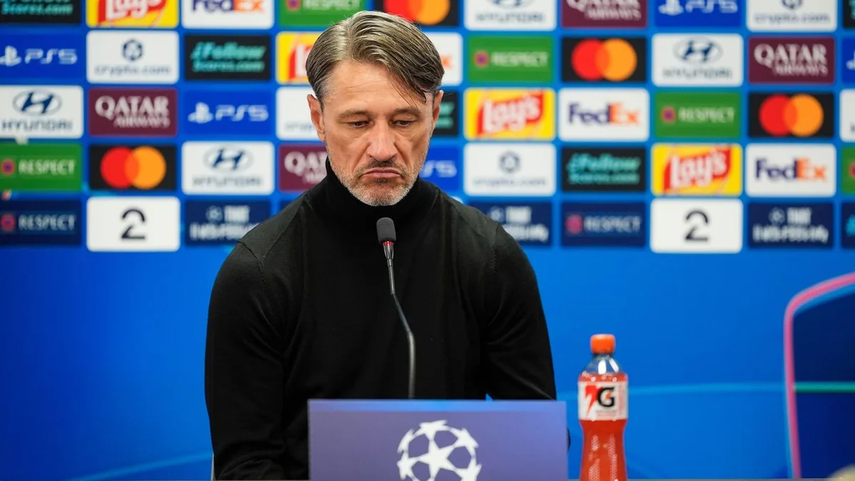 Fußball-Champions-League: Kovac selbstkritisch: „Haben nicht richtig gelegen“