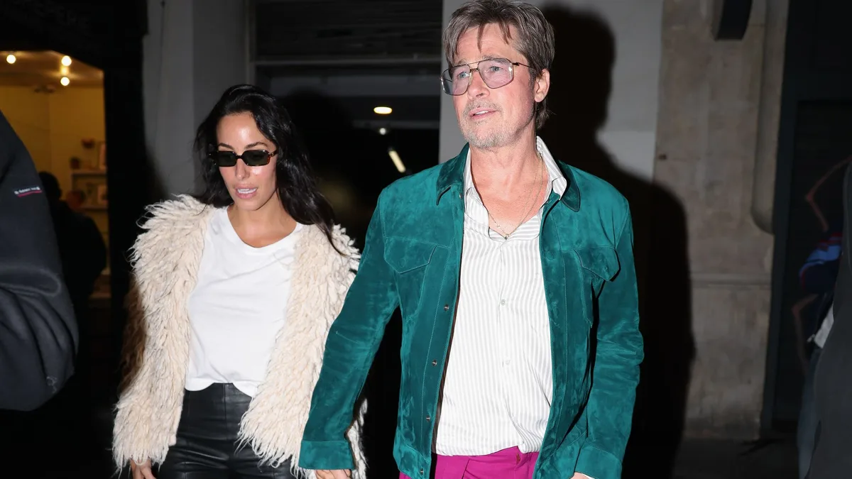 Brad Pitt, a todo color y sin complejos a los 62 años: su última cita con Inés de Ramón en París