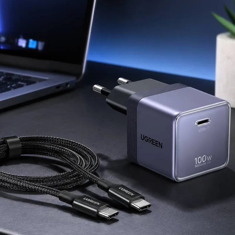 Actualité : Coupon Amazon - Le chargeur Ugreen Nexode Air 100 W et son câble baisse à 37.49 € en cochant une case