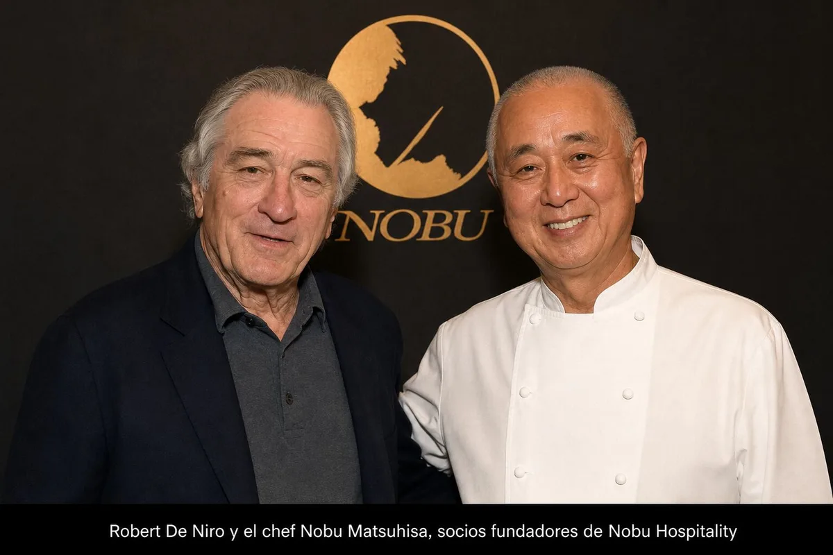 De la gastronomía neoyorquina a una cadena global, el negocio hotelero que Robert De Niro creó junto a un chef