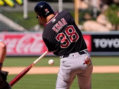 Kwan and Bazzana lift streaking Guardians to 4-3 comeback win over Angels