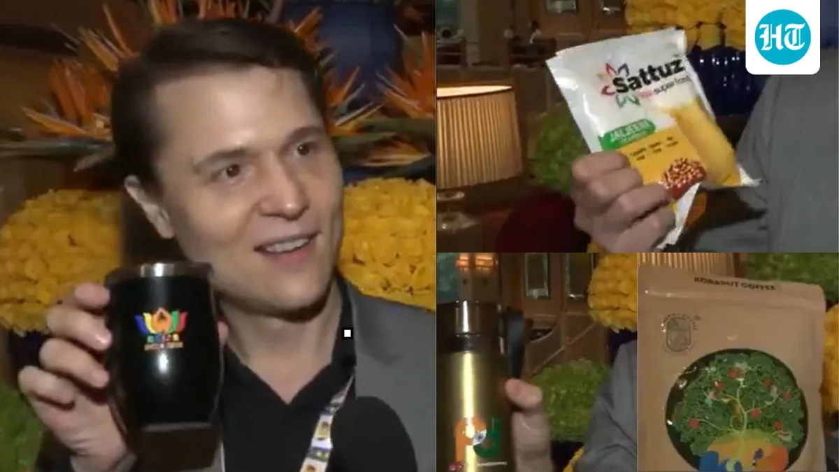 ‘Scarf, bottle, super food’: What’s in goodie bag given to media delegates at BRICS Summit