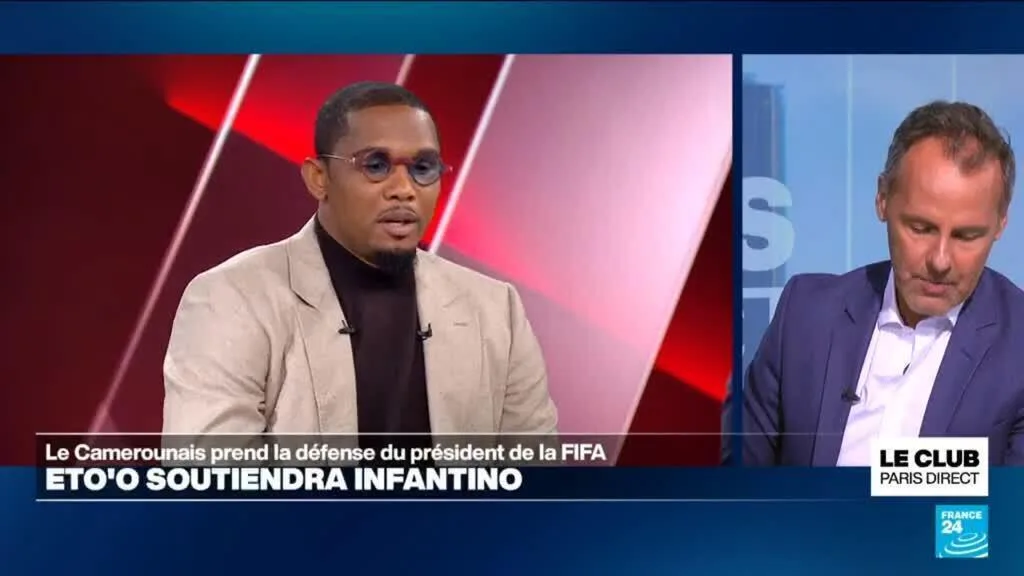 Fifa: Samuel Eto'o prend la défense de Gianni Infantino
