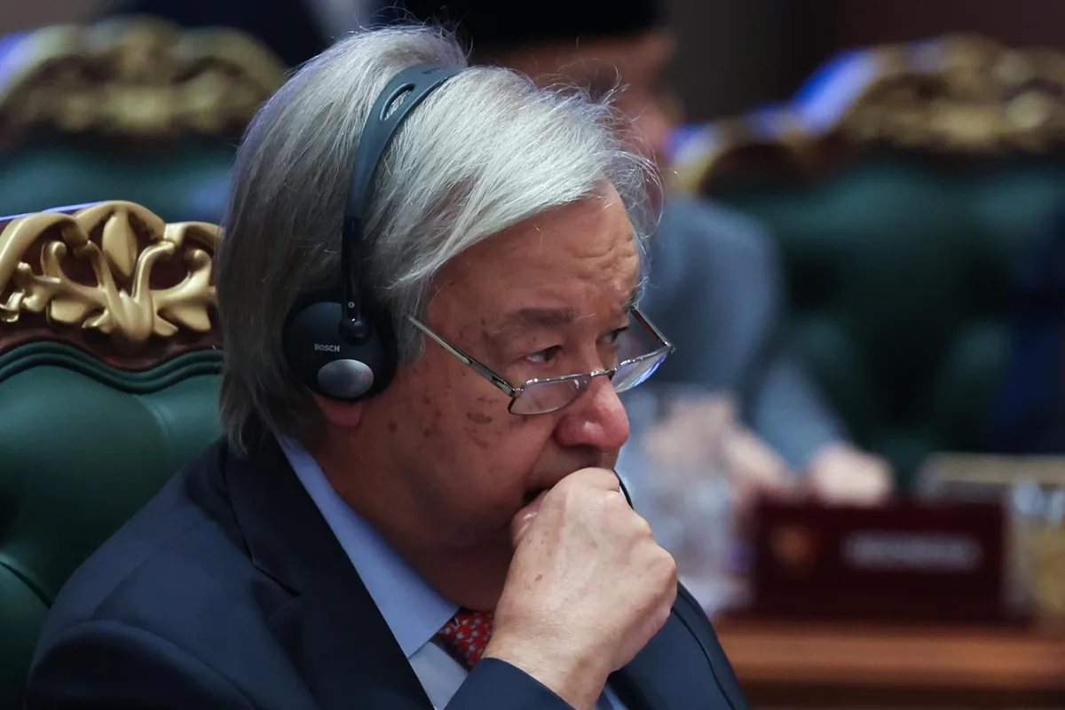 António Guterres pidió responsabilidad y una visión global ante una IA desbocada