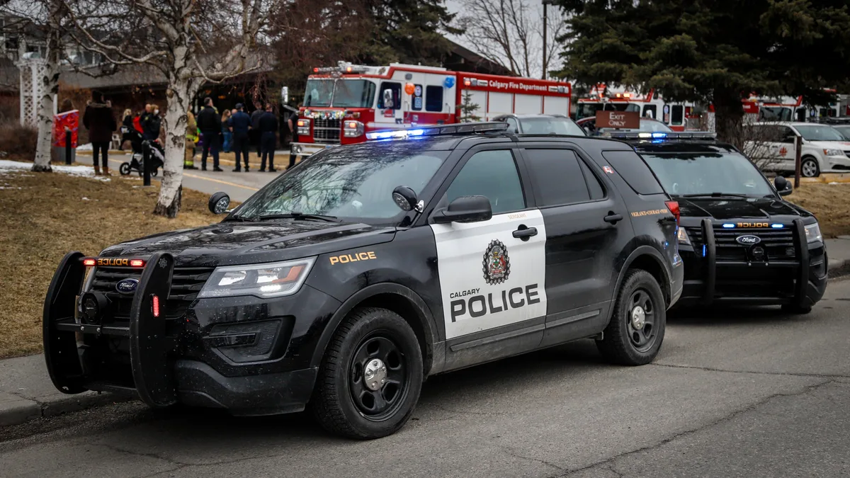 Three dead after fiery transit bus crash in Calgary, police say