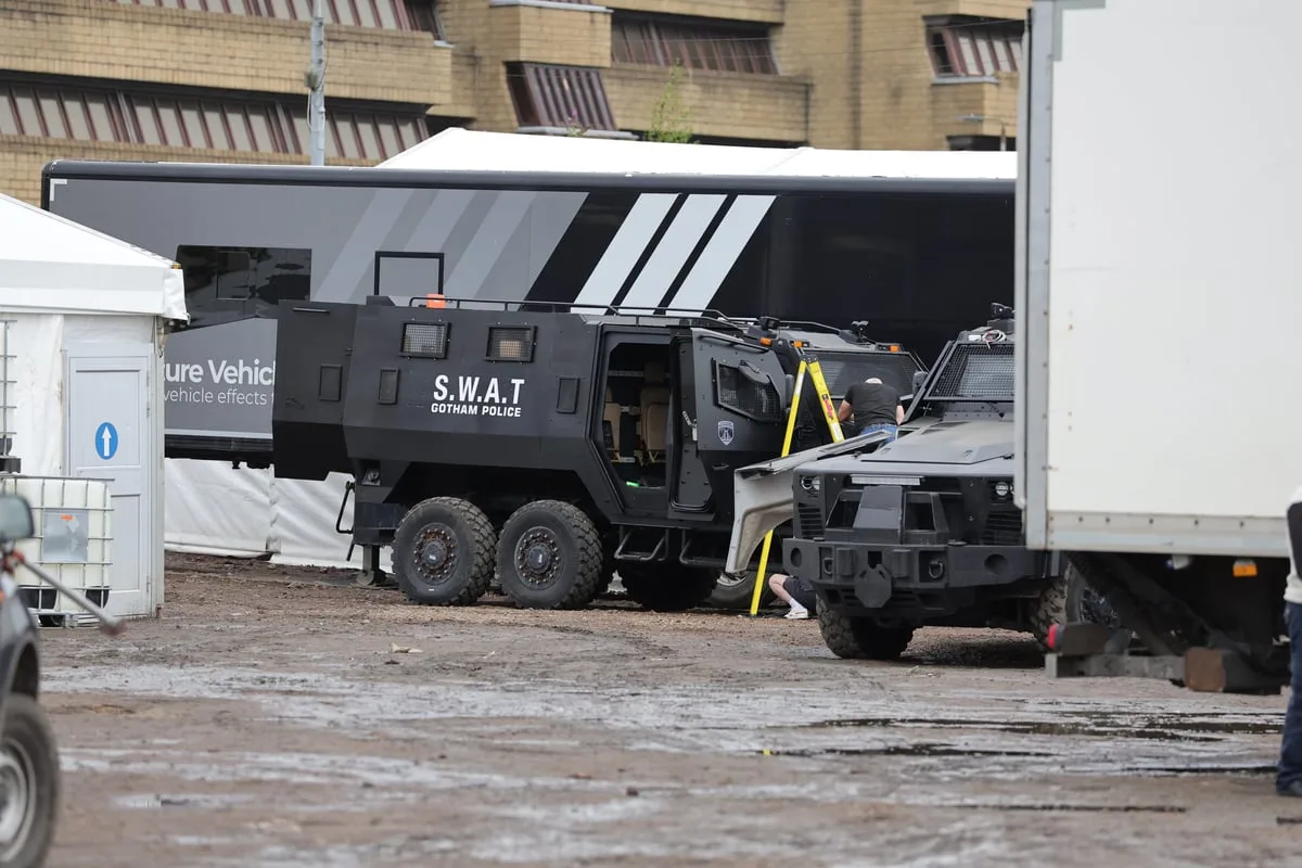 Glasgow doubling as Gotham City again for filming of The Batman: Part II