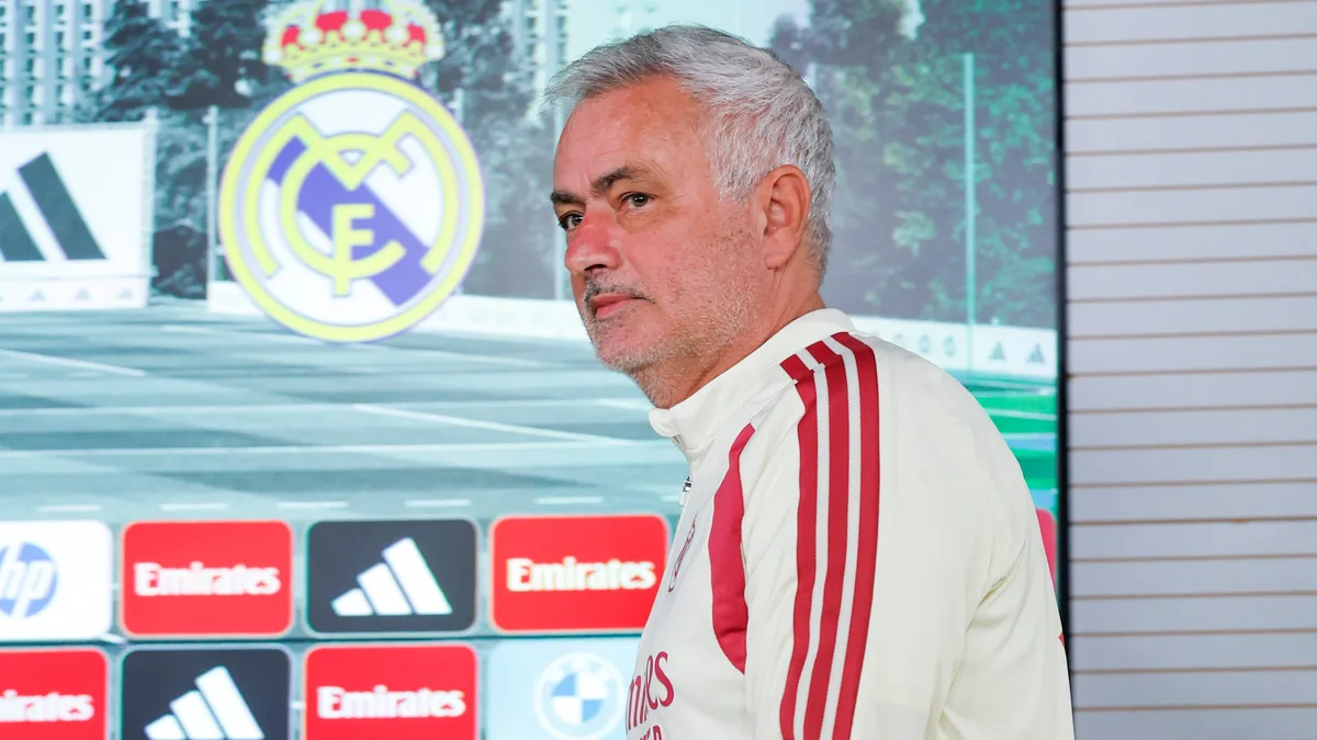 Mou pide unidad al Bernabéu