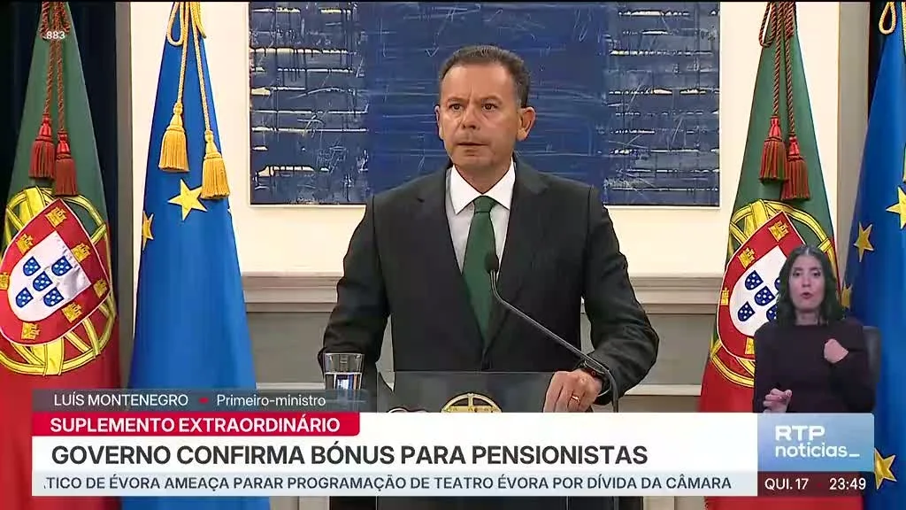Conselho de MInistros. Menos IRS e apoio a Pensionistas