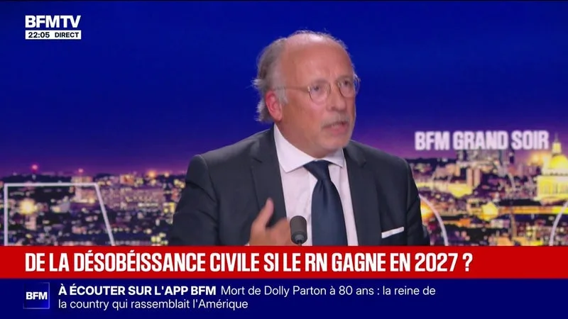De la désobéissance civile si le RN gagne en 2027 ? - 26/08