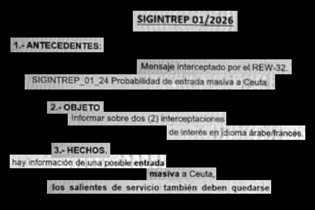 El documento clave que no enseña el Gobierno: dos 'pinchazos' a agentes marroquíes alertaron de la "entrada masiva" tres días antes