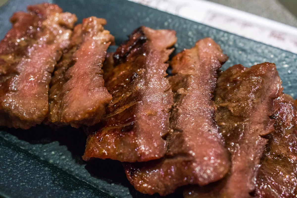 Un restaurante fue clave: la pieza de carne que es furor entre los japoneses y ganó popularidad con el tren bala