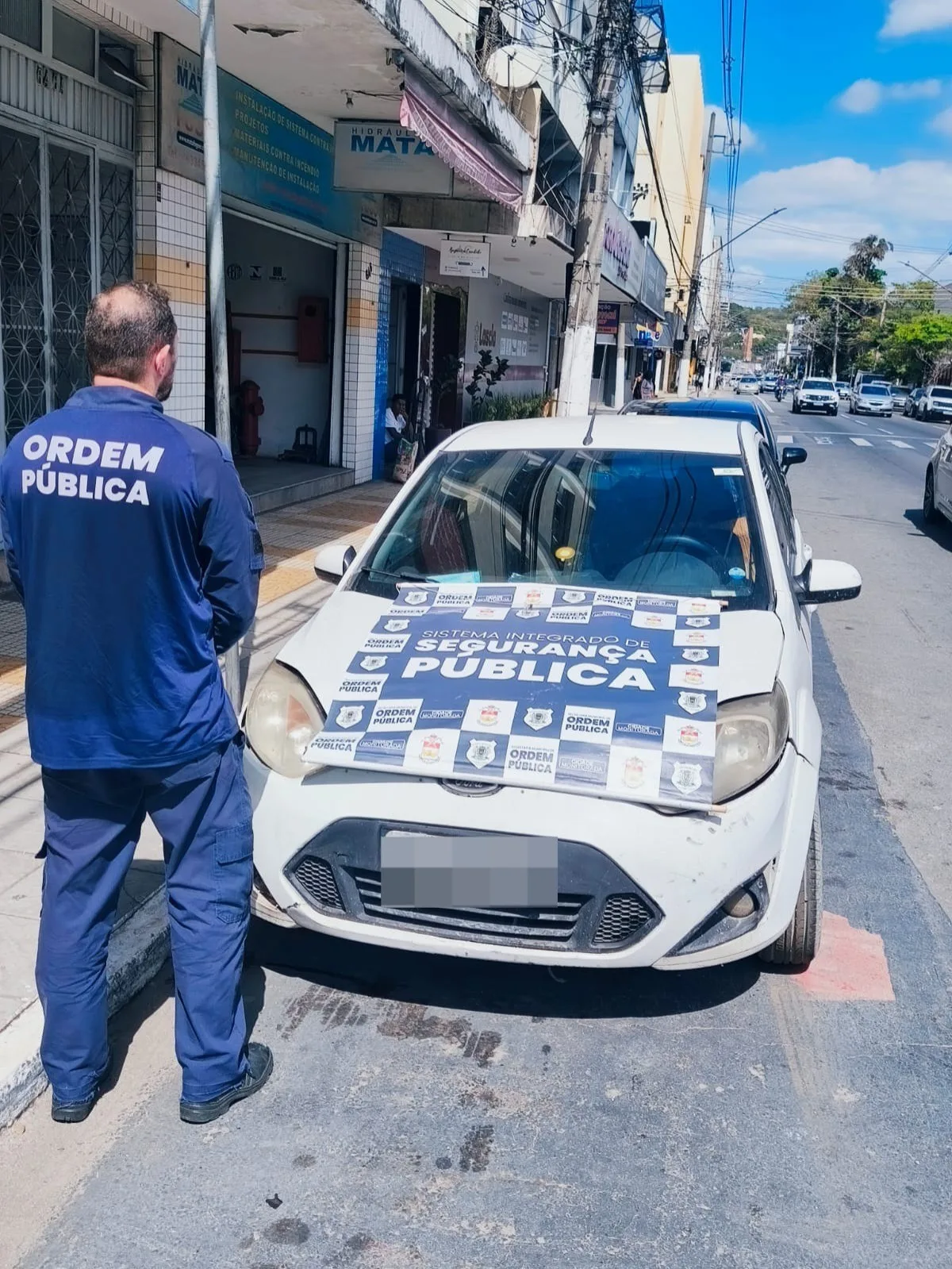 Veículo furtado em Piraí é recuperado após alerta de sistema de leitura de placas em Volta Redonda