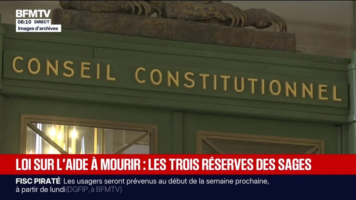 Le Conseil constitutionnel valide la loi qui crée un droit à l'aide à mourir, avec trois réserves
