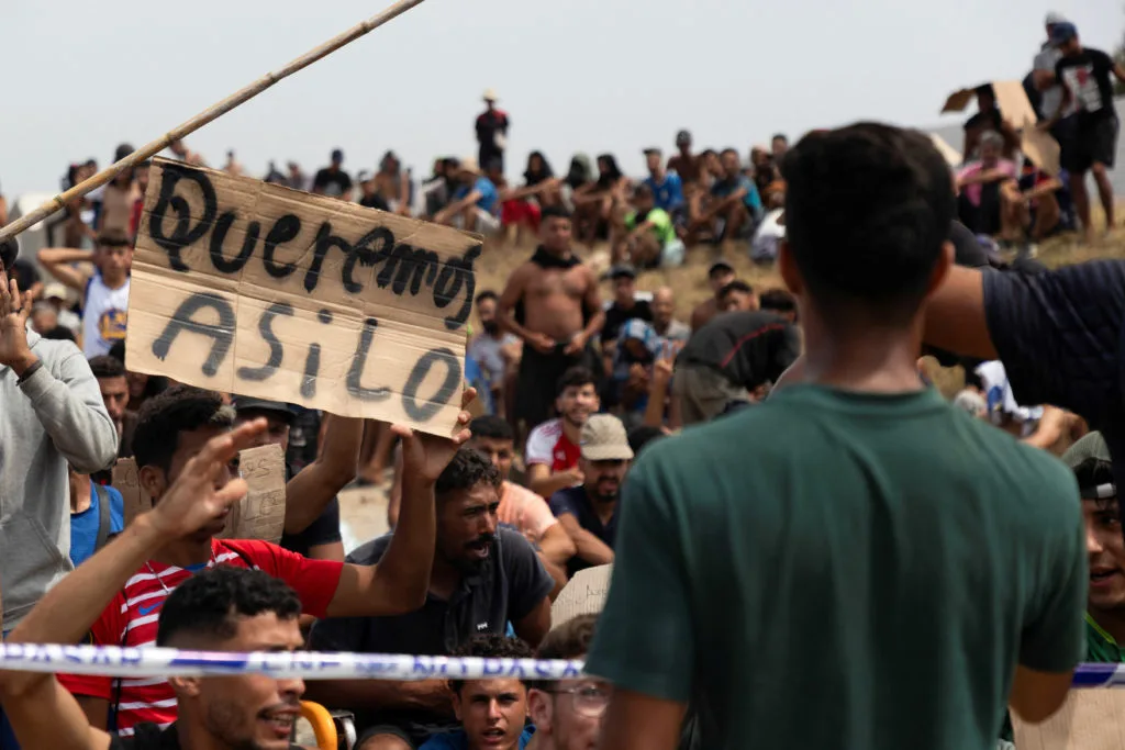 Moroccan security forces arrest nearly 300 migrants trying to reach Spain's Ceuta