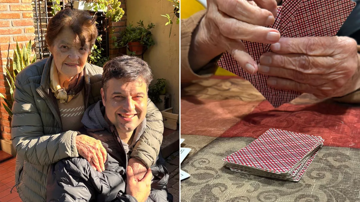 “Las cartas que no jugamos son conversaciones que postergamos”: la lección de vida de una abuela de 92 años y su nieto