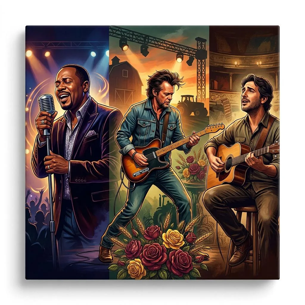 Freddie Jackson, John Mellencamp y Piero