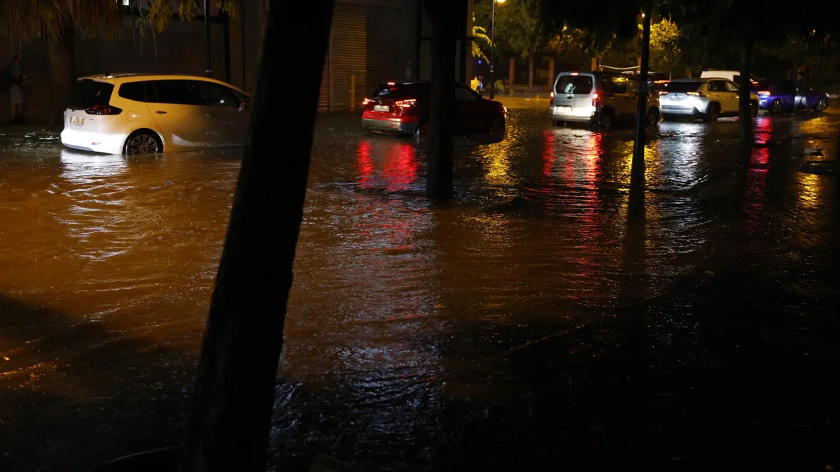 Suspendidas las clases este jueves en Murcia, Almería, Valencia y Alicante por el temporal