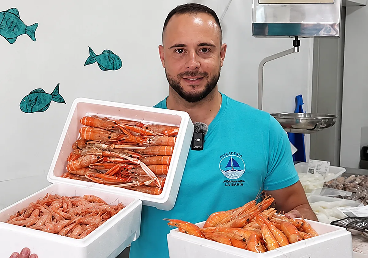Un pescadero explica cómo elegir gambas frescas sin que nos timen: «Hay tres cosas en las que debes fijarte»