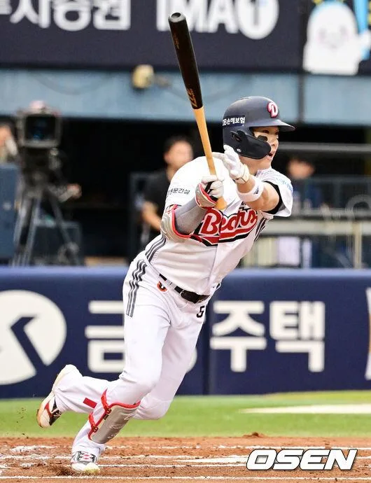 [사진]조수행, 역전 2타점 적시 3루타