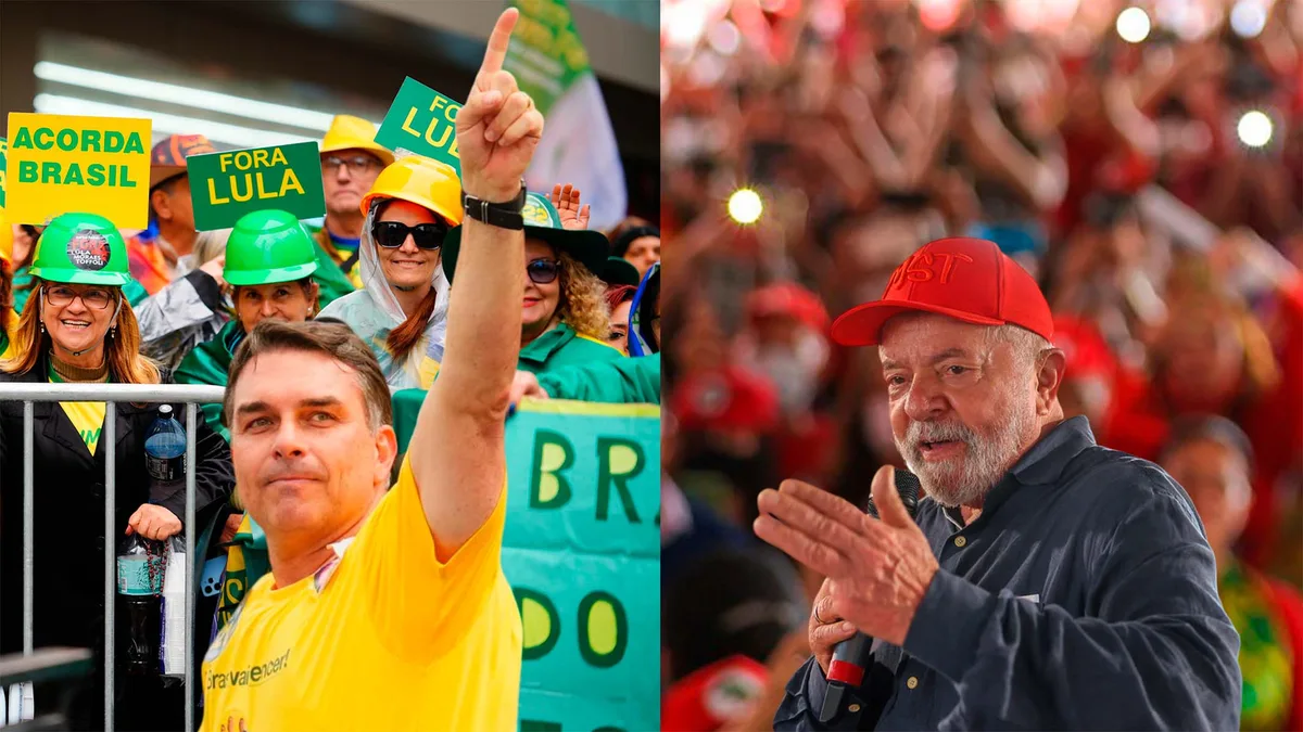 Flávio tem 47% contra 45% de Lula no segundo turno, aponta Datafolha