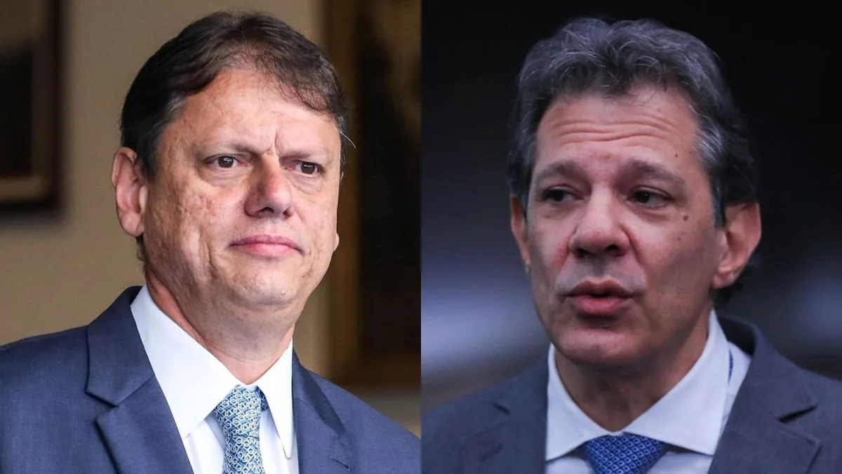 Tarcísio vence Haddad em eventual 2º turno ao governo de SP, diz Datafolha