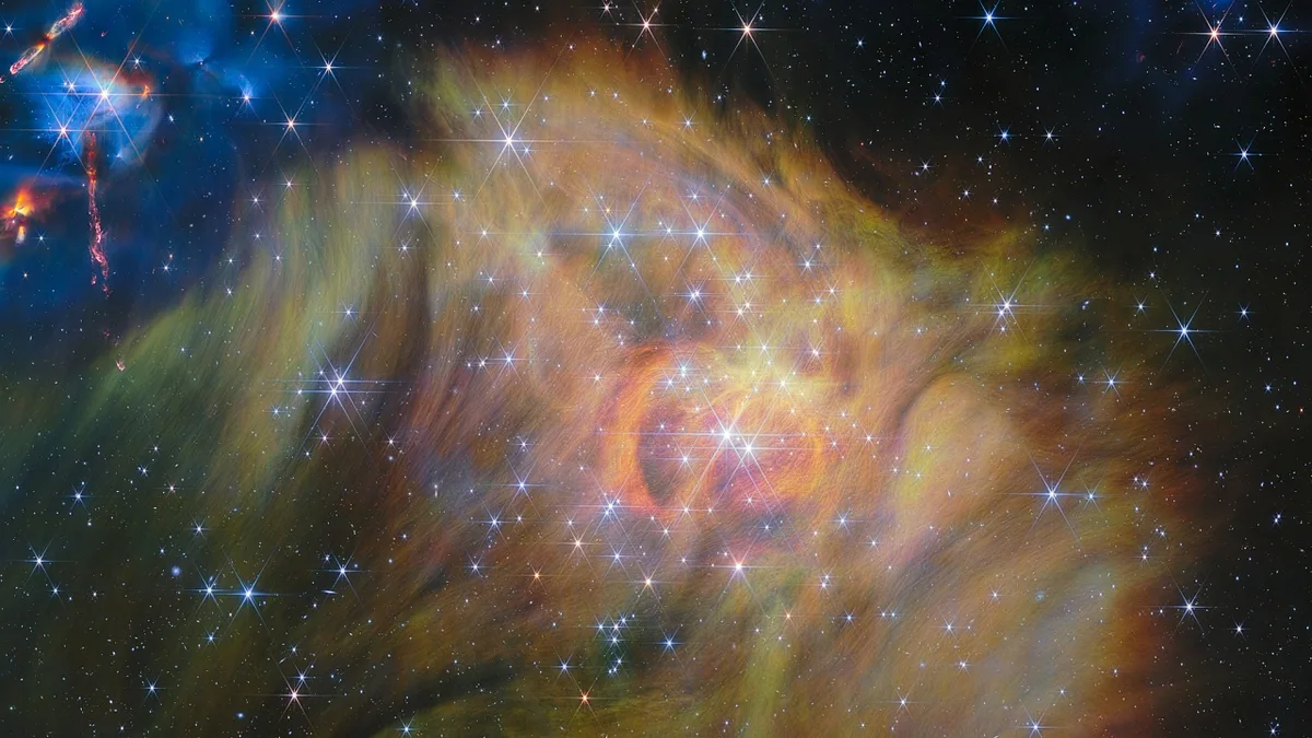 Neue Aufnahme des James-Webb-Teleskops: Blick in eine stellare Kinderstube mit Beinahe-Sternen