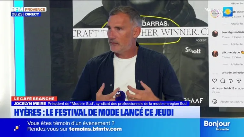 Le Café Branché: on parle mode, défilé et design dans la région avec Jocelyn Meire