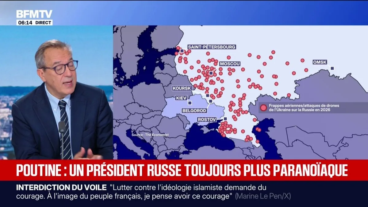 Vladimir Poutine craindrai d'être "pendu" d'après un article de The Economist
