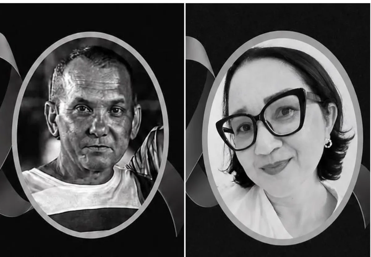 Homem e mulher mortos em acidente com carro prensado entre carretas são identificados