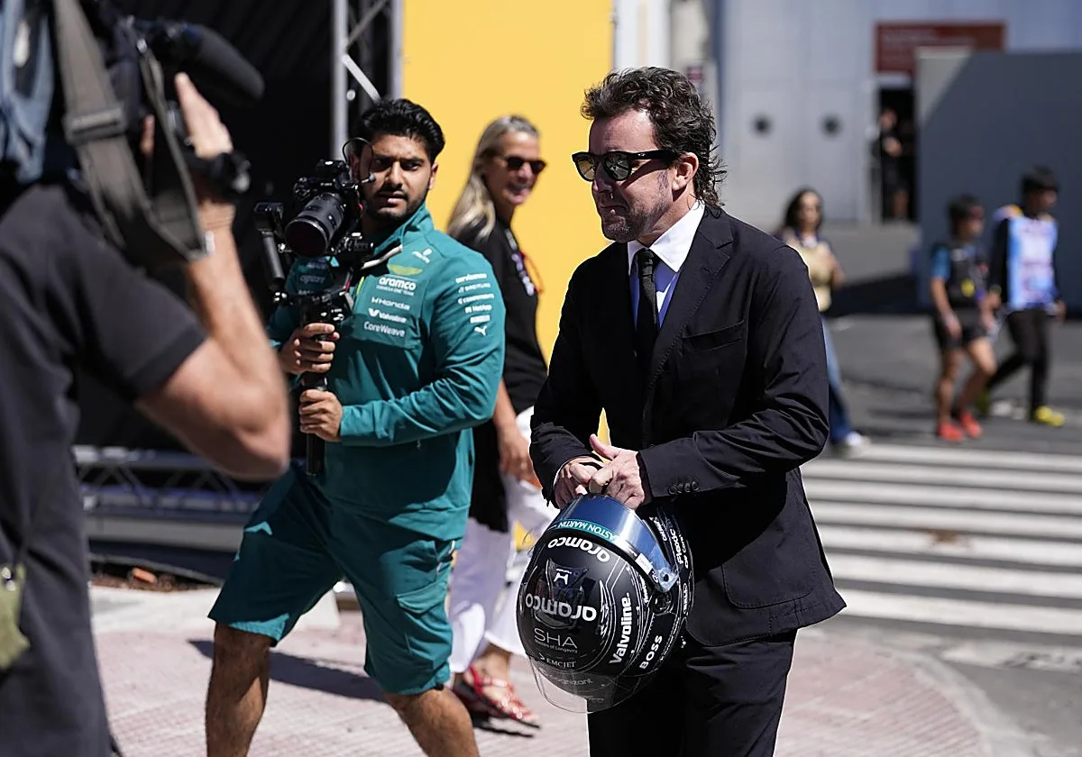 Alonso, primera ¿y última? vez en Madring
