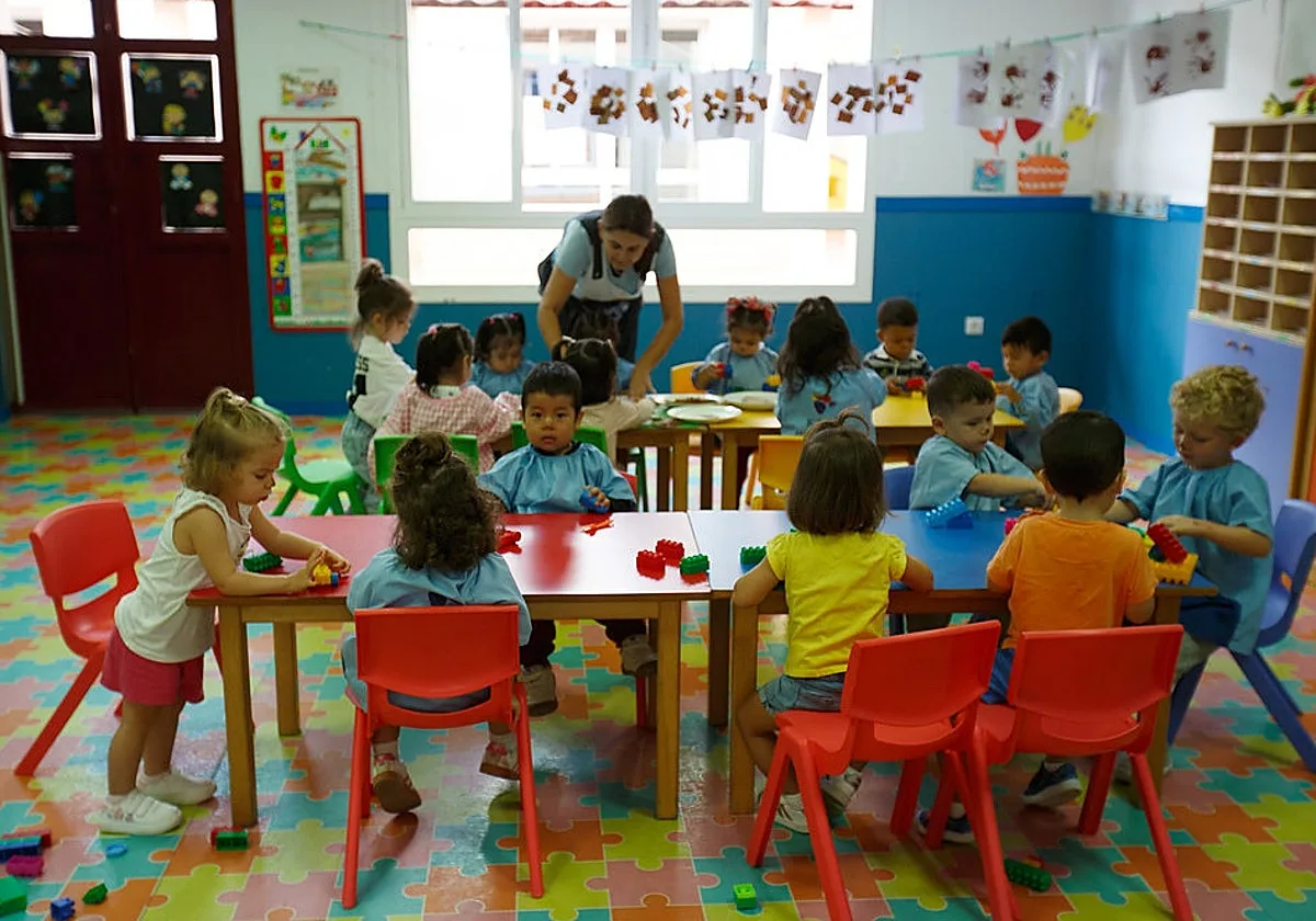 La educación gratuita llega desde este jueves al 95 por ciento del alumnado andaluz