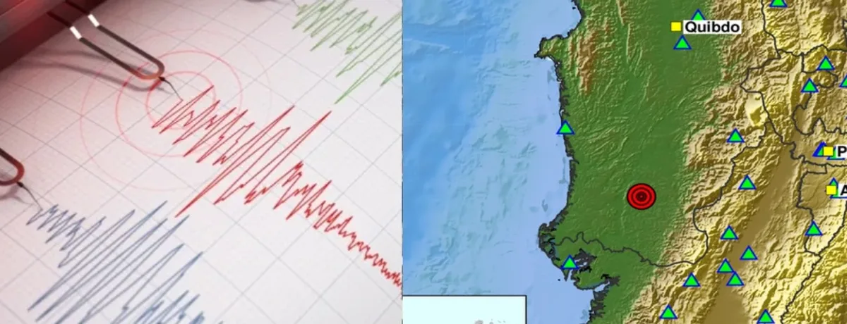 Colombia: dos sismos sacudieron el Chocó con 12 minutos de diferencia
